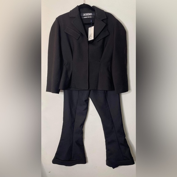 Jacquemus Saks, and fifth Avenue black suit